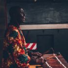 Man Playing Percussion Instrument
