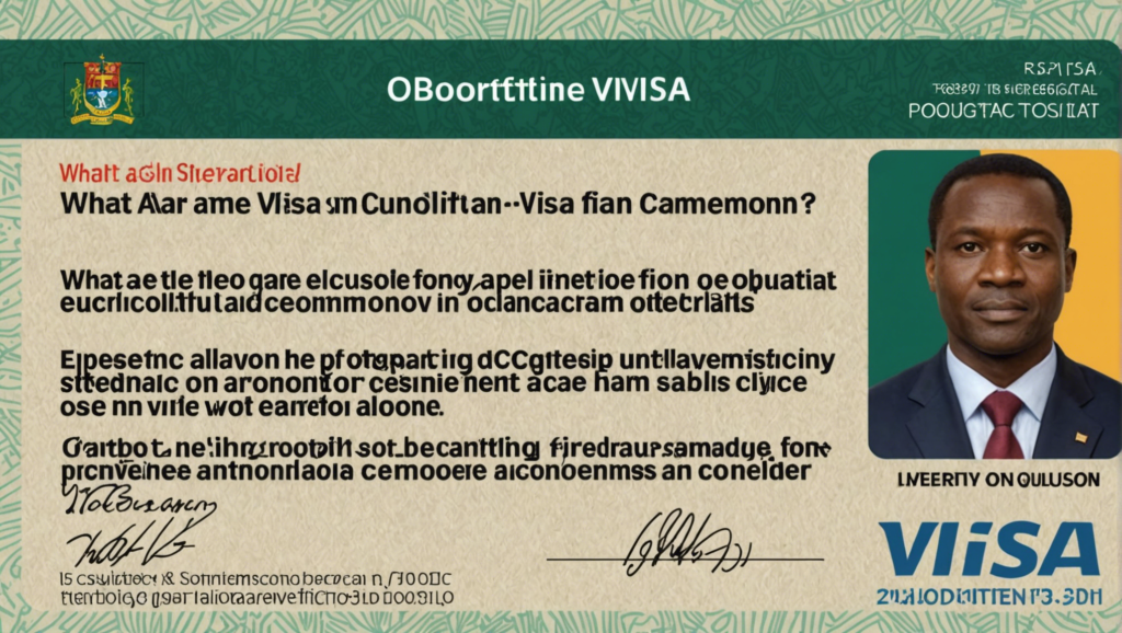 découvrez les critères d'éligibilité pour obtenir un visa électronique pour le cameroun et préparez votre voyage en toute sérénité.