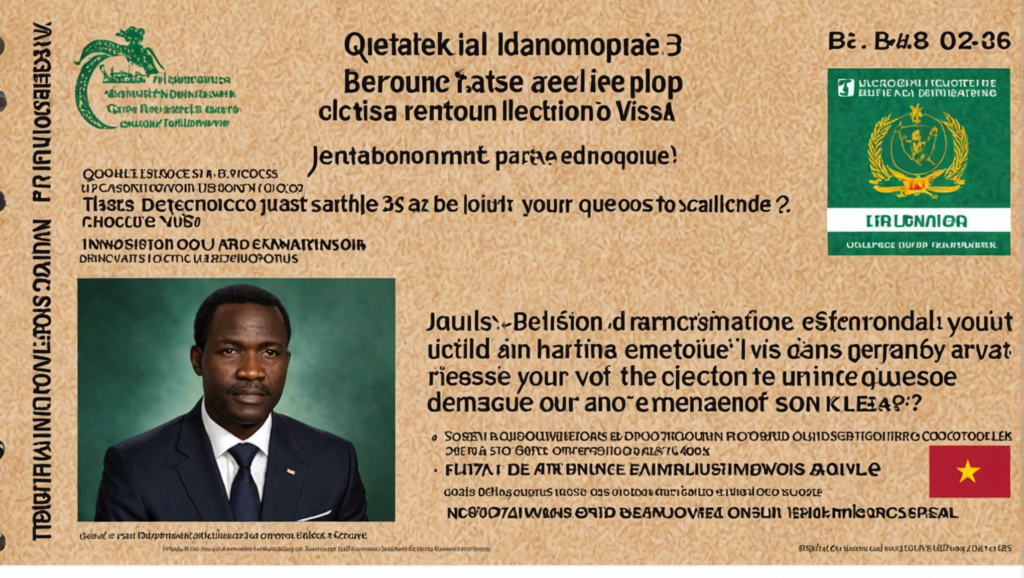 découvrez la liste complète des documents requis pour obtenir un visa électronique pour le cameroun et facilitez vos démarches administratives avec notre guide détaillé.